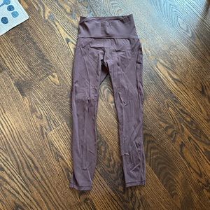 Size 4 purple lululemon leggings